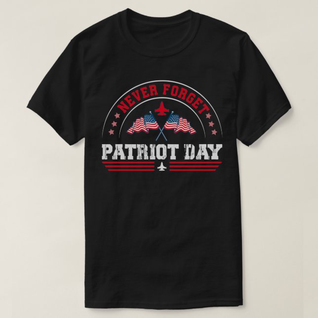 Camiseta Nunca Esqueça o Dia Patriótico (Frente do Design)