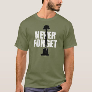 Camiseta Nunca esqueça (o Memorial Day)
