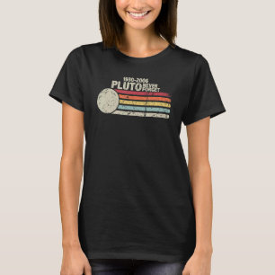 Camiseta Nunca Esqueça Plutão 1930 2006 Vintage Space Scien