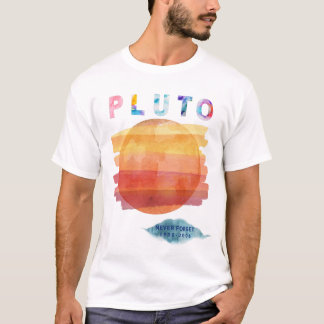 Camiseta Nunca esqueça Plutão, Entusiasta Plutão