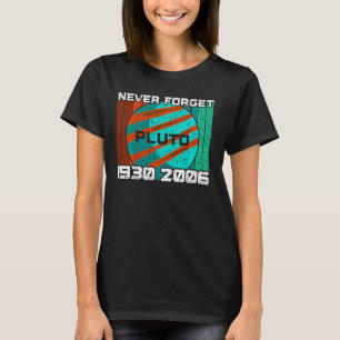 Camiseta Nunca Esqueça Plutão Roupas Vintage Incrí