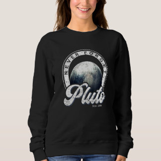 Camiseta Nunca Esqueça Pluto Vintage, Planeta Espacial Retr