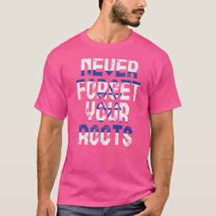 Camiseta Nunca esqueça suas raízes em Israel