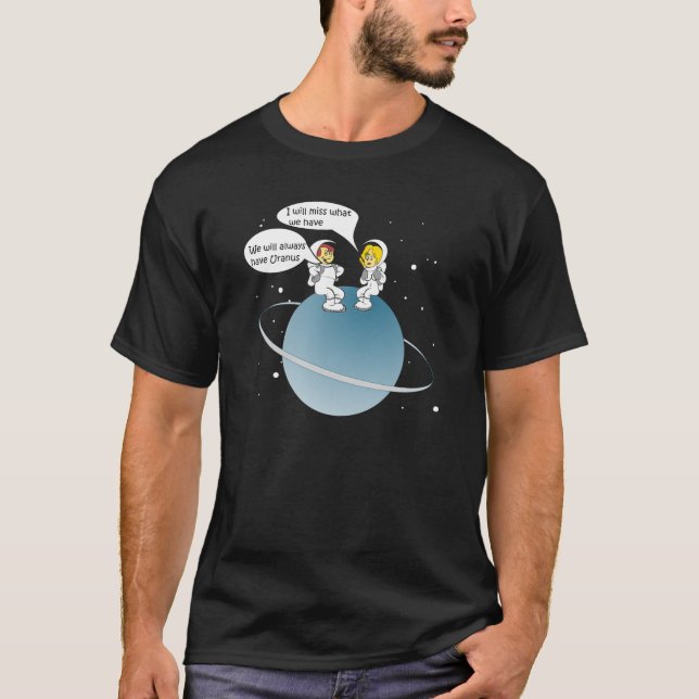 Camiseta Nunca esqueça Uranus (Frente)