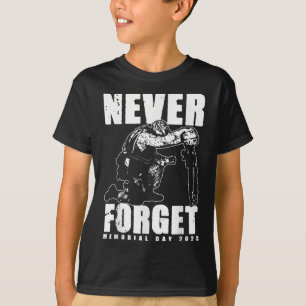 Camiseta Nunca Esquecer o Dia Memorial _2