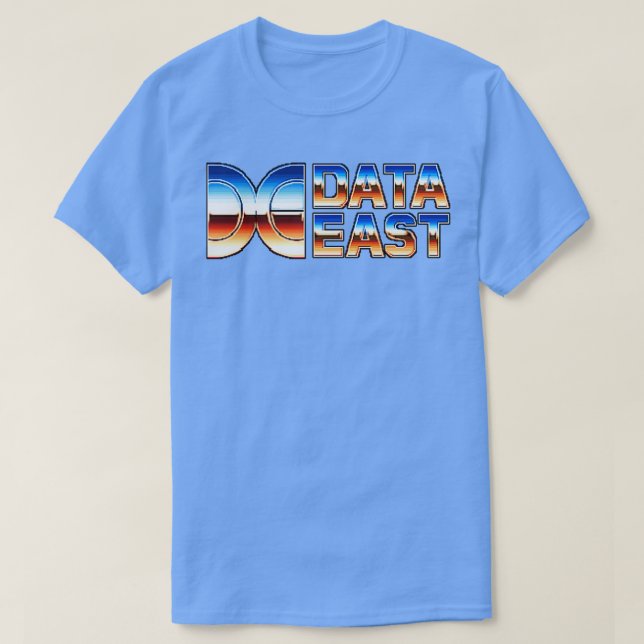 Camiseta Nunca Esquecer o Leste de Dados (Frente do Design)
