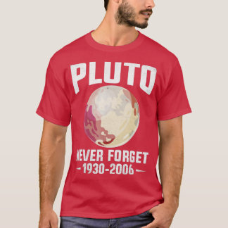 Camiseta Nunca Esquecer Plutão
