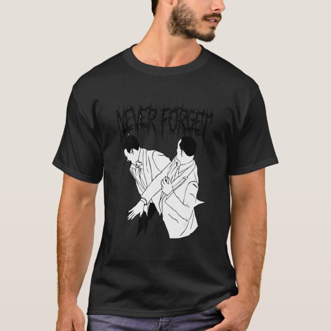Camiseta Nunca Esquecer Que A História Foi Feita (Frente)
