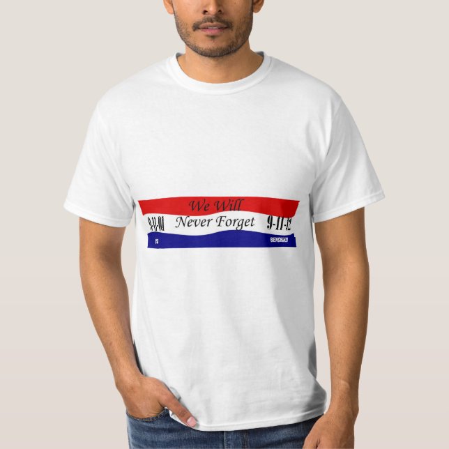 Camiseta Nunca Esqueceremos A Tshirt (Frente)