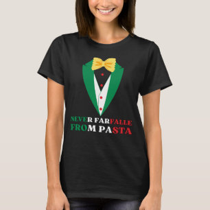 Camiseta NUNCA FARFALLE DE Cores Italianas PASTA