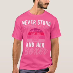 Camiseta Nunca Fique Entre Uma Garota E Seu Cachorro