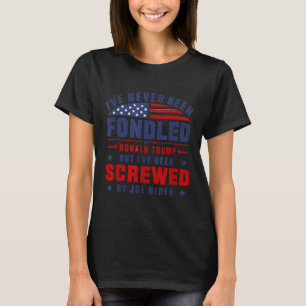 Camiseta Nunca Foi Conseguido Trump Pro Presidente Donald T