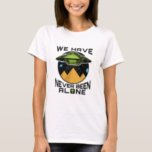 Camiseta Nunca Fomos Sozinhos Aliens Antigos Do Egito