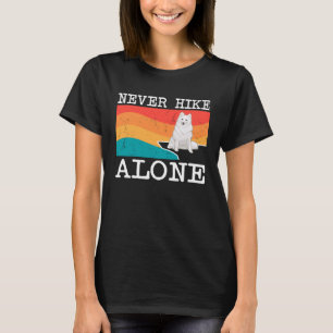 Camiseta Nunca Ihe Sozinho O Cachorro Eskimo Americano Hiki