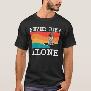 Camiseta Nunca Ir Sozinho Ao Caminho Do Gráfico De Setores 
