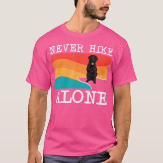 Camiseta Nunca Ir Sozinho Ao Hik Gráfico De Retriever Reves