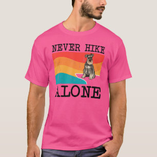 Camiseta Nunca Ir Sozinho Em Hikin Gráfico De Miniatura Sch