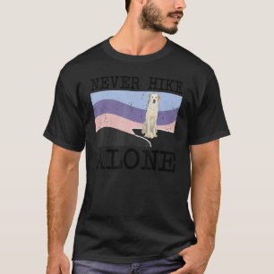 Camiseta Nunca Ir Sozinho No Cachorro Kuvaszok