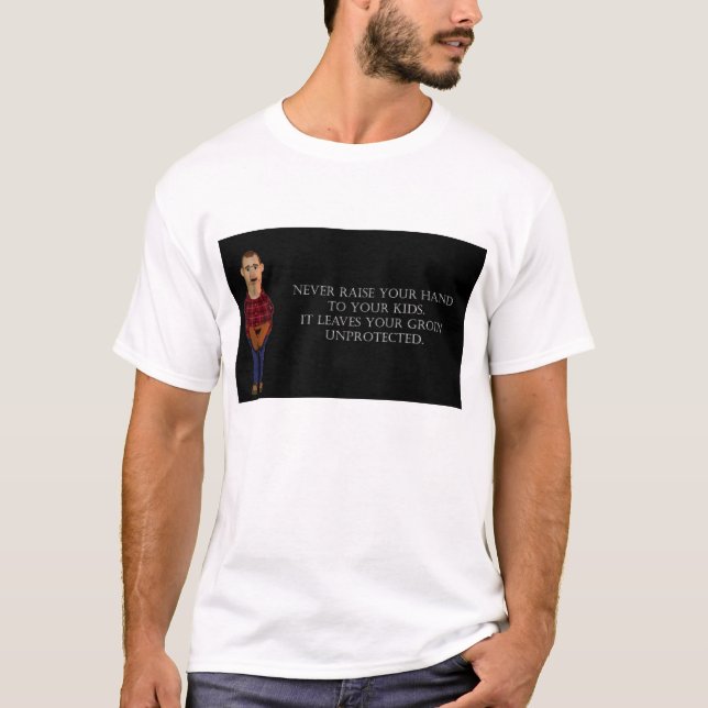Camiseta Nunca levante suas mãos (Frente)