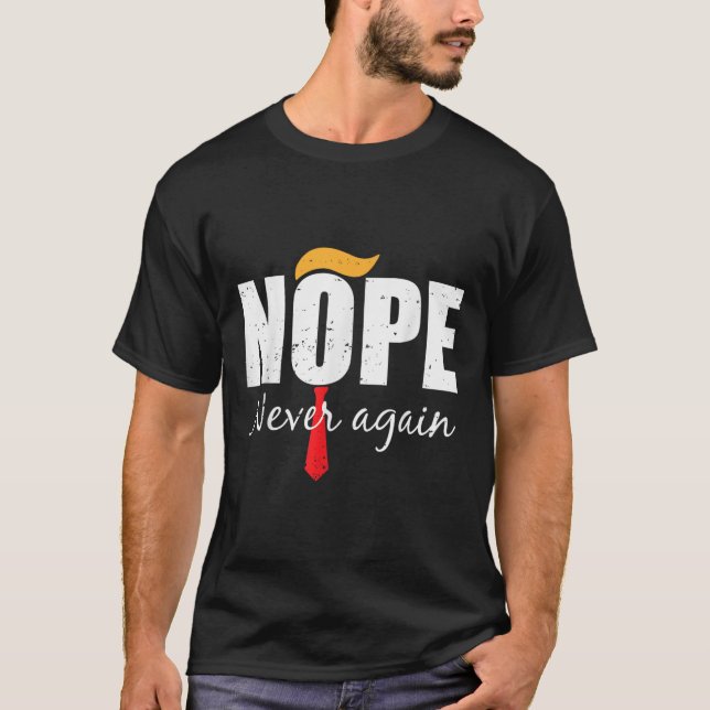 Camiseta Nunca Mais Engraçada Cabelo 3 (Frente)