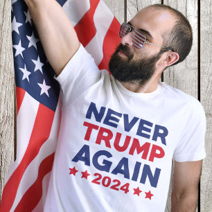 Camiseta Nunca Mais Trump 2024