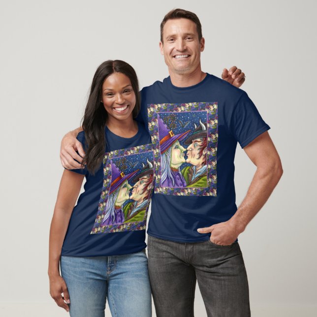 CAMISETA NUNCA MAIS VELHO PARA ROMANCE, WITCH E WARLOCK APA (Unissex)