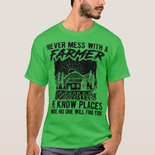 Camiseta Nunca Mal Com Um Agricultor Nós Conhecemos Lugares