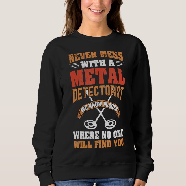 Camiseta Nunca Mal Com Um Detector De Metal (Frente)