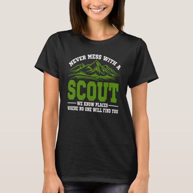 Camiseta Nunca Mal Com Um Escoteiro 2 (Frente)