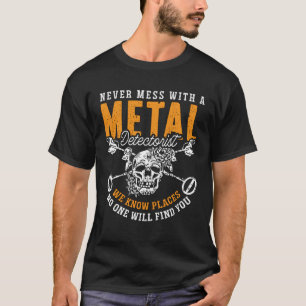 Camiseta Nunca Mal Com Um Metal Detectado Treasure Metal Hu