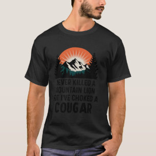 Camiseta Nunca Matei Uma Aranha Mas Já Sufoquei Um Puma
