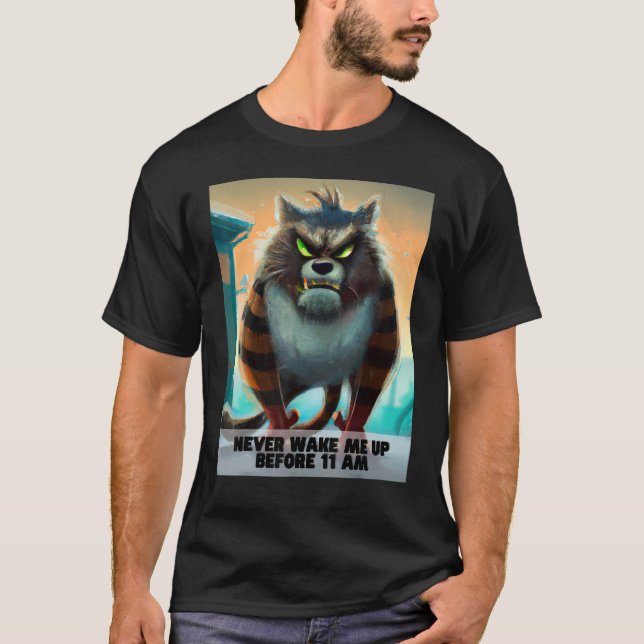 Camiseta Nunca me acordar sorridente (Frente)