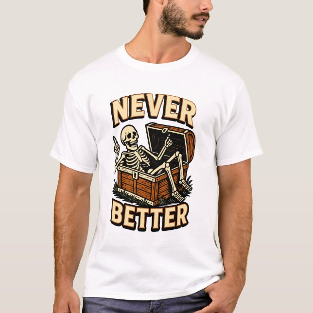 Camiseta Nunca Melhor (Frente)