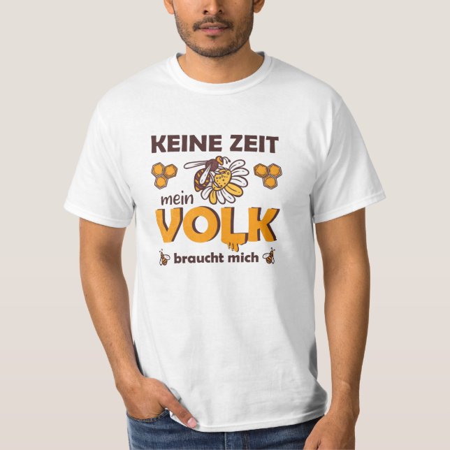 Camiseta Nunca Minhas Pessoas Precisam De Beekeeper Bee (Frente)