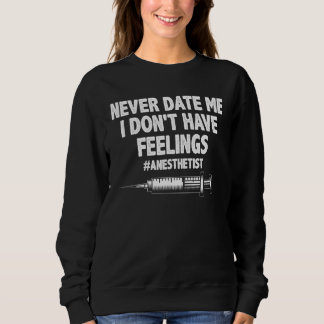 Camiseta Nunca namoro comigo Não tenho sentimentos anestesi