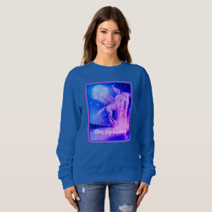 Camiseta Nunca Pare De Acreditar No Unicórnio Inspiracional