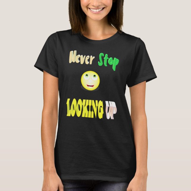 Camiseta Nunca Pare De Procurar (Frente)