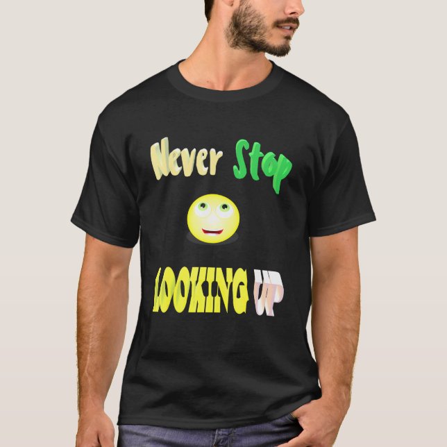 Camiseta Nunca Pare De Procurar (Frente)