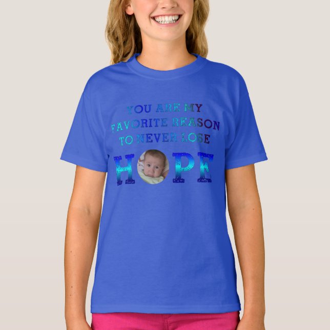 Camiseta Nunca Perder Esperança - Andy (Frente)
