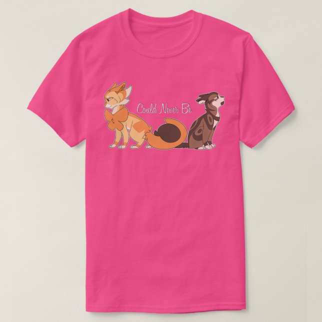 Camiseta Nunca Poderia Ser Blixemi Leafpool Mothwing (Frente do Design)