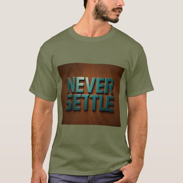 Camiseta Nunca se acomodar (Frente)