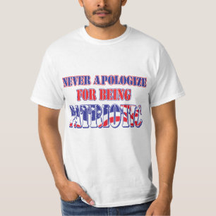 Camiseta Nunca se desculpar