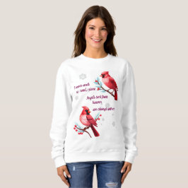 Camiseta nunca sozinhos cardeais do céu