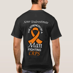 Camiseta Nunca Subestimar/Fita/Homem...Camisa-T CRPS