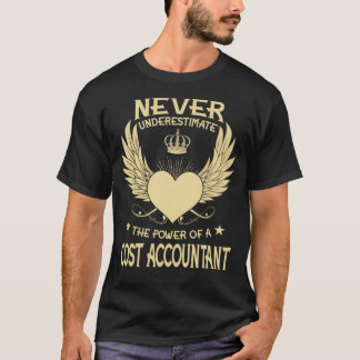 Camiseta Nunca Subestimar O Poder De Uma Conta De Custo A/A