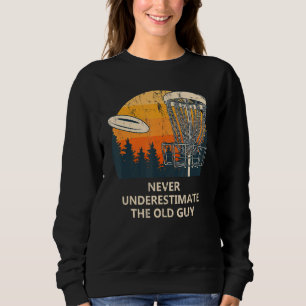 Camiseta Nunca Subestime O Golf Do Pai De Golfe De Cara Ant