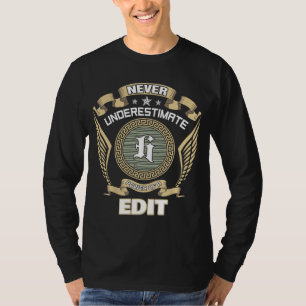 Camiseta Nunca subestime o poder de um H_