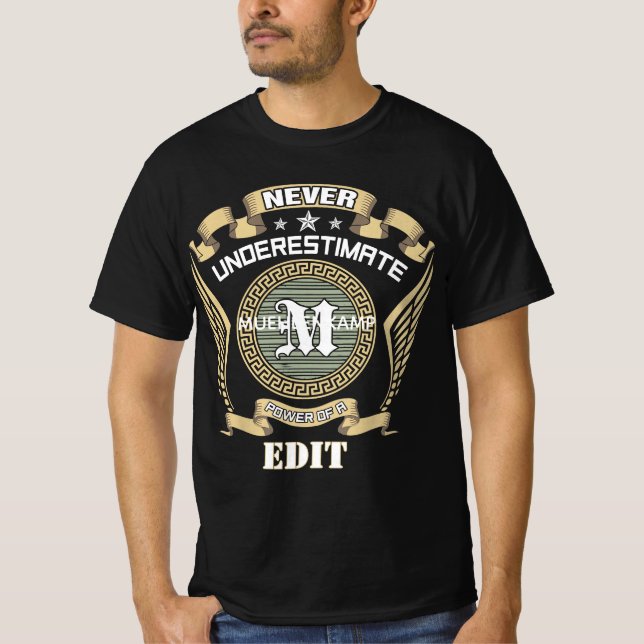 Camiseta Nunca subestime o poder de um MUEHLENKAMP (Frente)