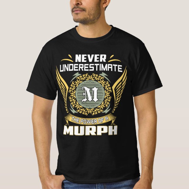Camiseta Nunca Subestime O Poder De Um Murph (Frente)