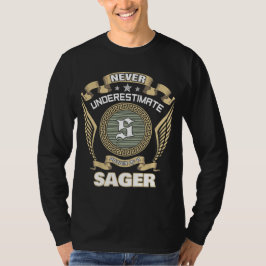 CAMISETA NUNCA SUBESTIME O PODER DE UM SAGER